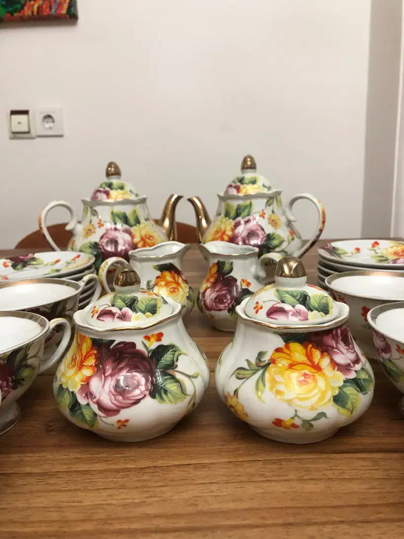 سرویس ۱۲ نفره چایی خوری رویال|ظروف سرو و پذیرایی|ساری, |دیوار