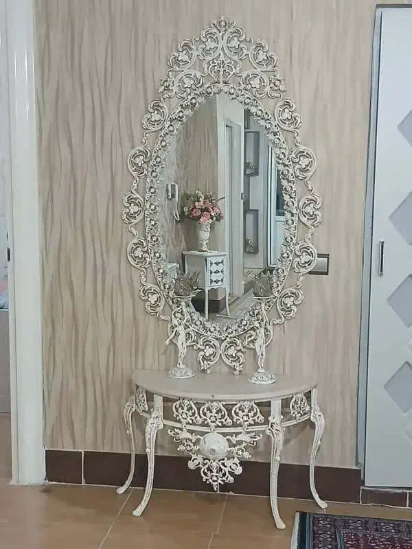 فروش بوفه آیینه وکنسول وساعت ایستاده|بوفه، ویترین، کنسول|سنندج, |دیوار