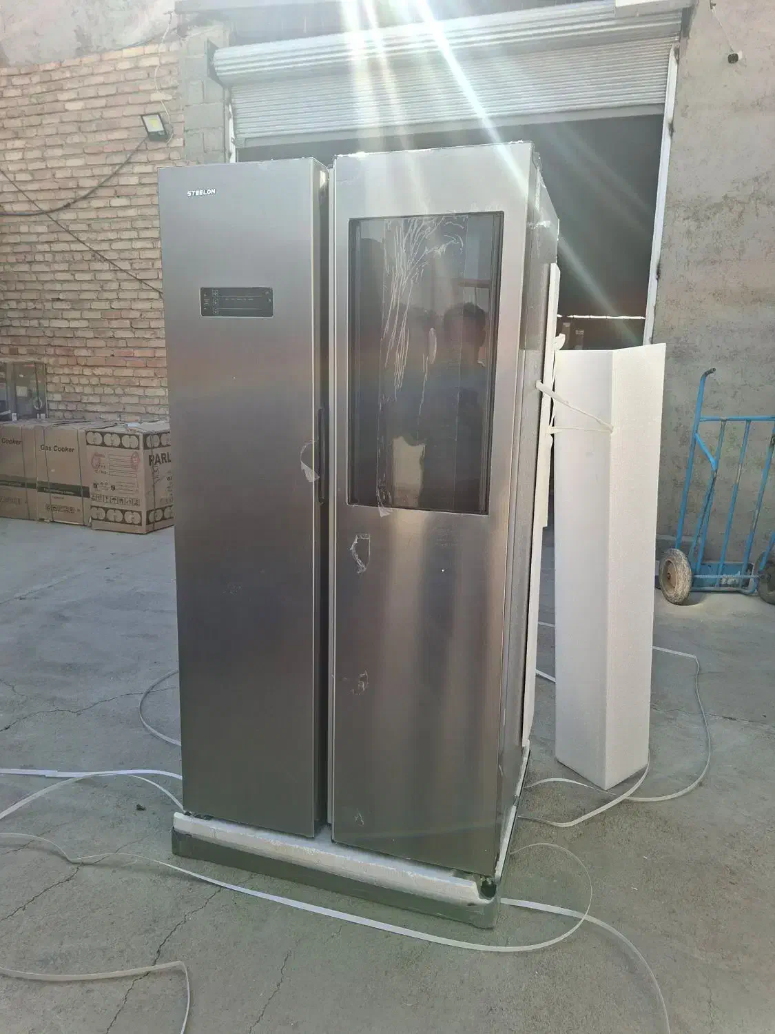 یخچال ساید استیلون مدل روسو ۳۴فوت|یخچال و فریزر|نسیم‌شهر, |دیوار