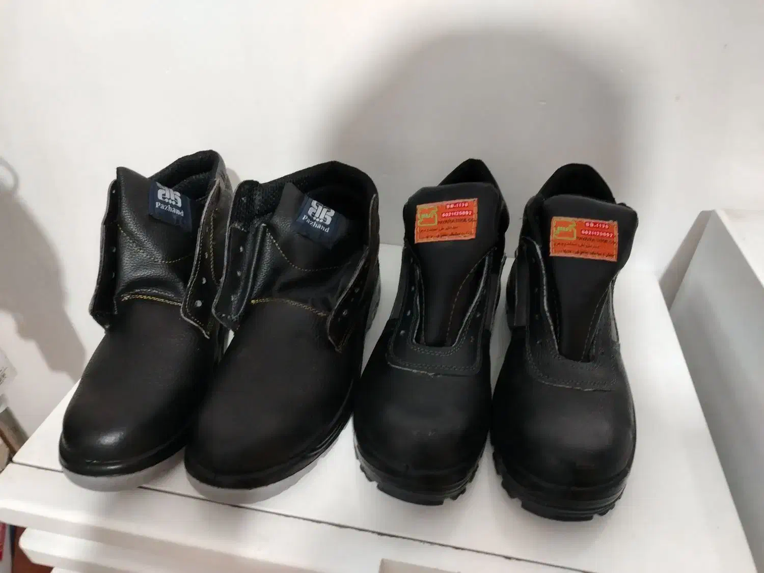 فروش 2 جفت کفش ایمنی  سایز 43|کیف، کفش، کمربند|گنبد کاووس, |دیوار