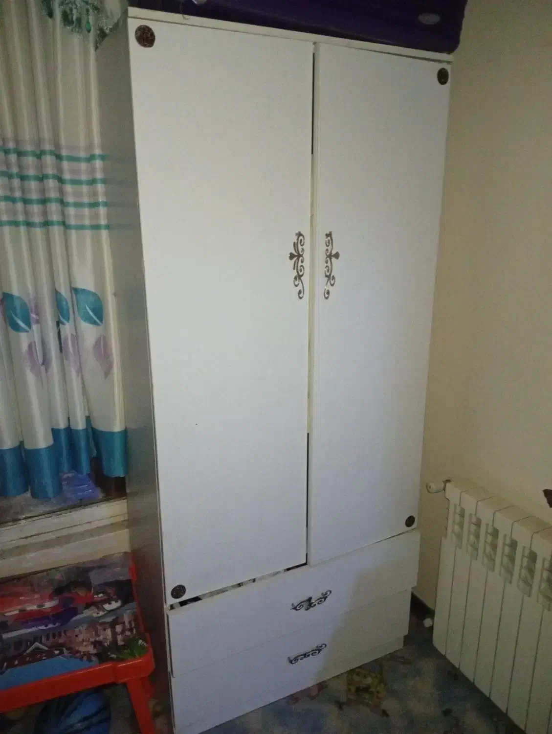 کمد باجای آویز و دوتا کشو سالم|جاکفشی، کمد، دراور|بومهن, |دیوار