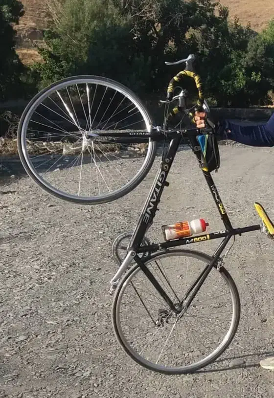 دوچرخه کورسی Gitan mach500|دوچرخه، اسکیت، اسکوتر|مشهد, شهرک امام هادی (شهرک غرب)|دیوار