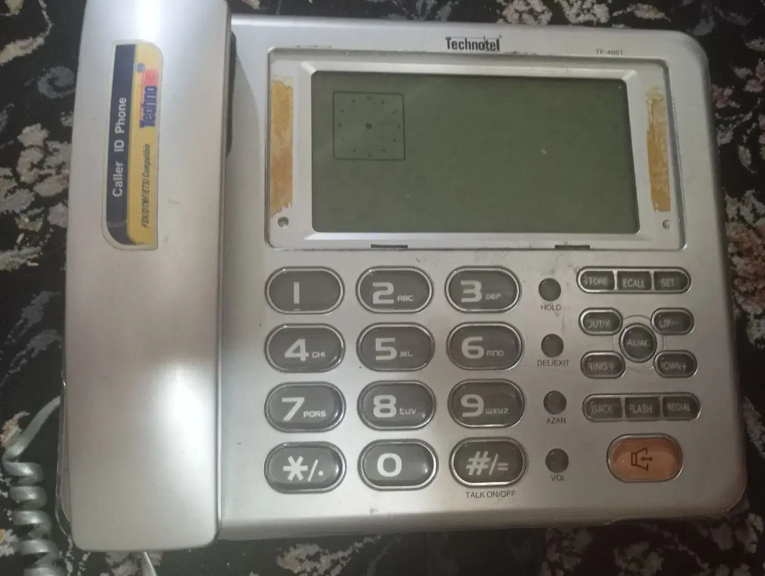 تلفن technotel دو عدد|تلفن رومیزی|مشهد, شهید قربانی|دیوار