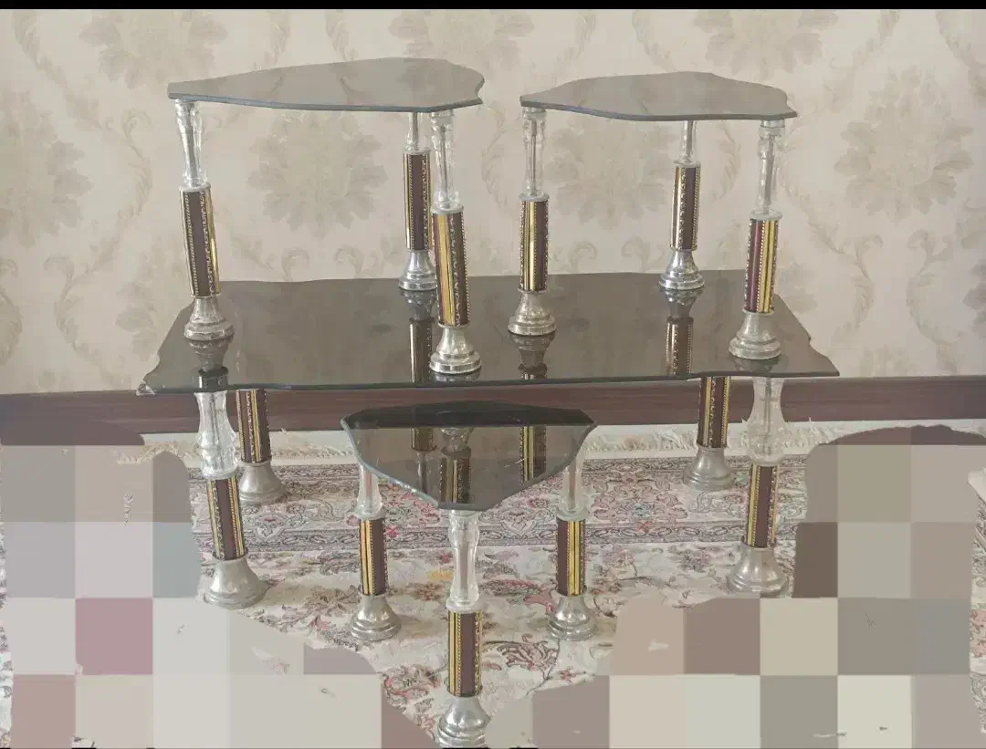 جلومبلی ۴تکه|مبلمان خانگی و میز عسلی|بجنورد, |دیوار