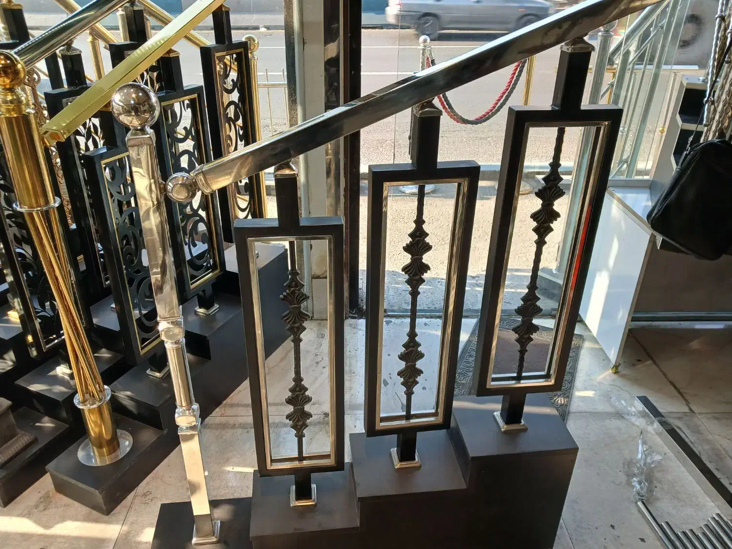 نردهcnc حفاظ نیزه ای محافظ اکاردئونی اهن شاخ گوزنی|مصالح و تجهیزات ساختمان|تهران, افسریه جنوبی|دیوار