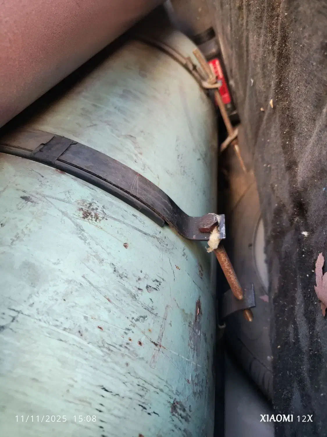 منبع گاز110لیتری با لوازم|قطعات یدکی و لوازم جانبی|مشهد, نیزه|دیوار