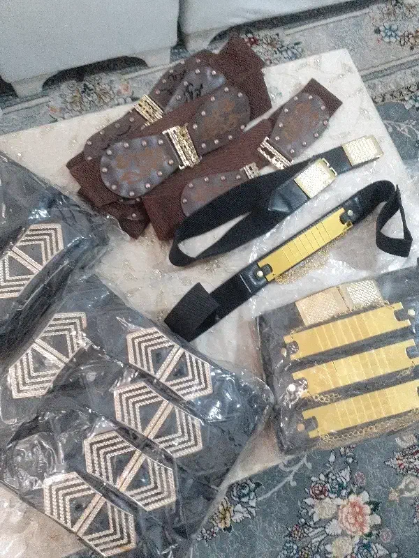 کمربند های تزینی|کیف، کفش، کمربند|ری, امین آباد|دیوار