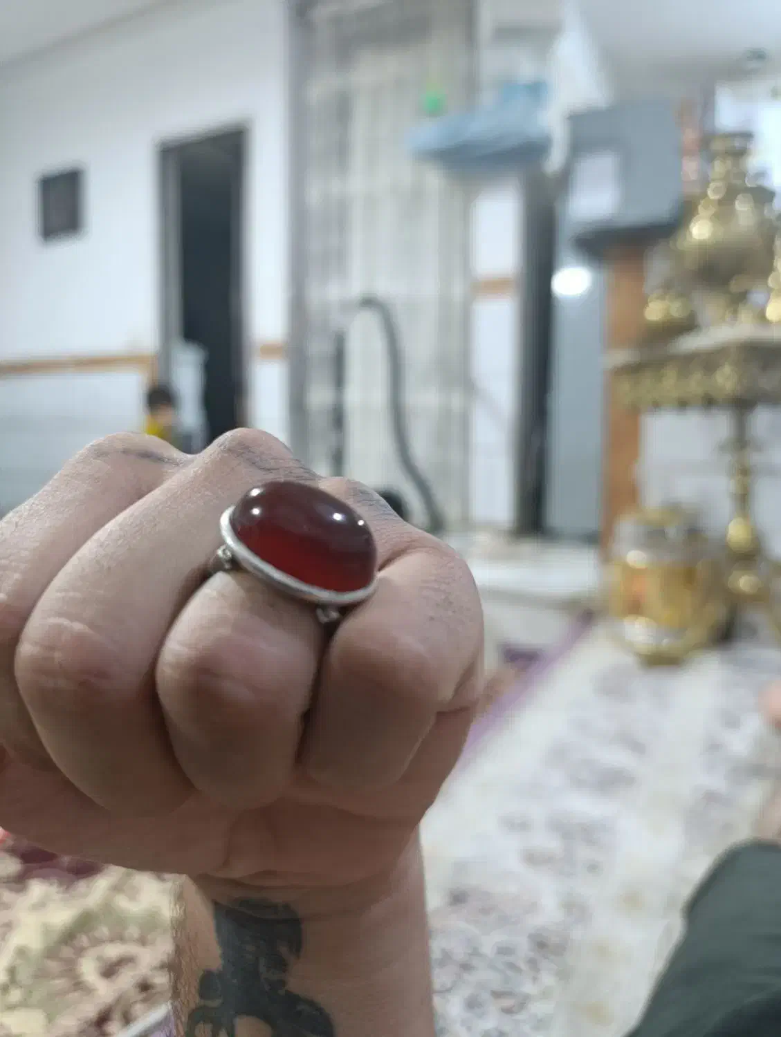 انگشتر قدیمی کلکسیونی|کلکسیون اشیاء عتیقه|کرمان, |دیوار