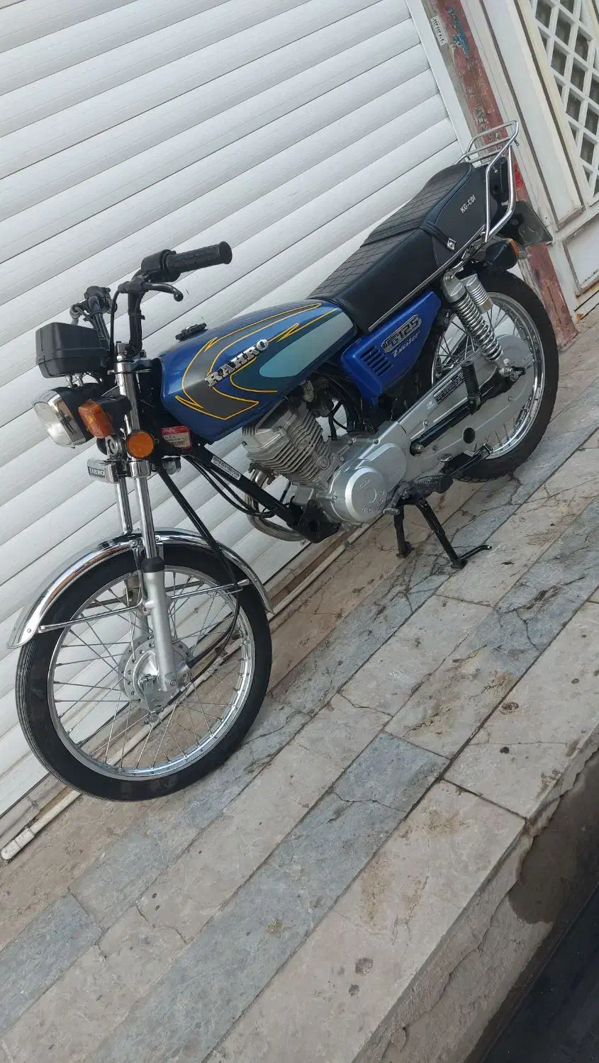 رهرو۹۳تمام فابریک یکسال بیمه کارت سوخت بنام|موتورسیکلت|قم, قلعه کامکار|دیوار