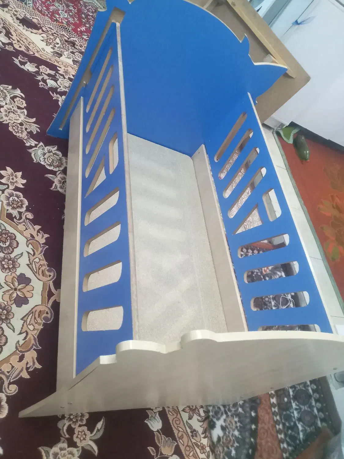 تخت بچگانه ۱۳۰در ۸۰ تشک صفر نونو|تخت و سرویس خواب|سهند, |دیوار