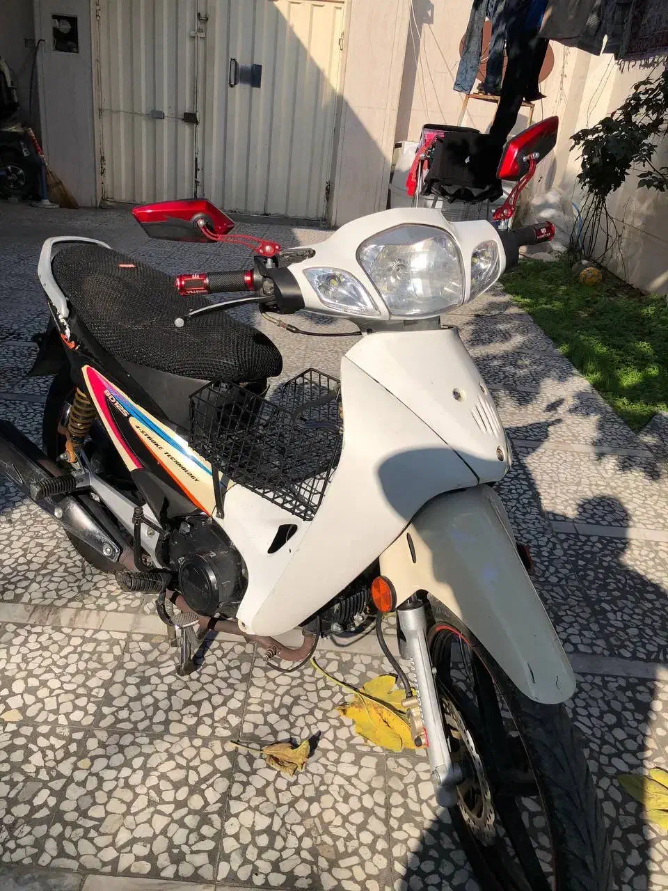 موتور بی کلاج سفید مدل ۹۷|موتورسیکلت|قائم‌شهر, |دیوار