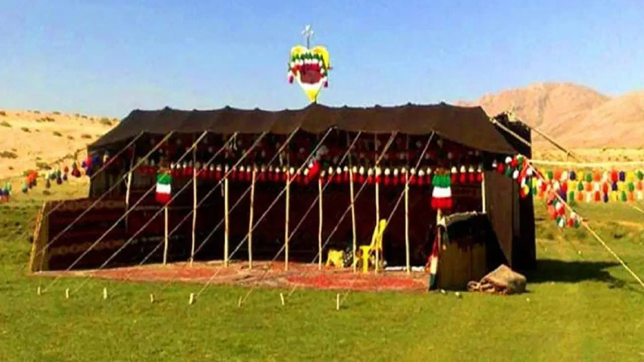 چادر بهونه لری|لباس|شهرکرد, |دیوار