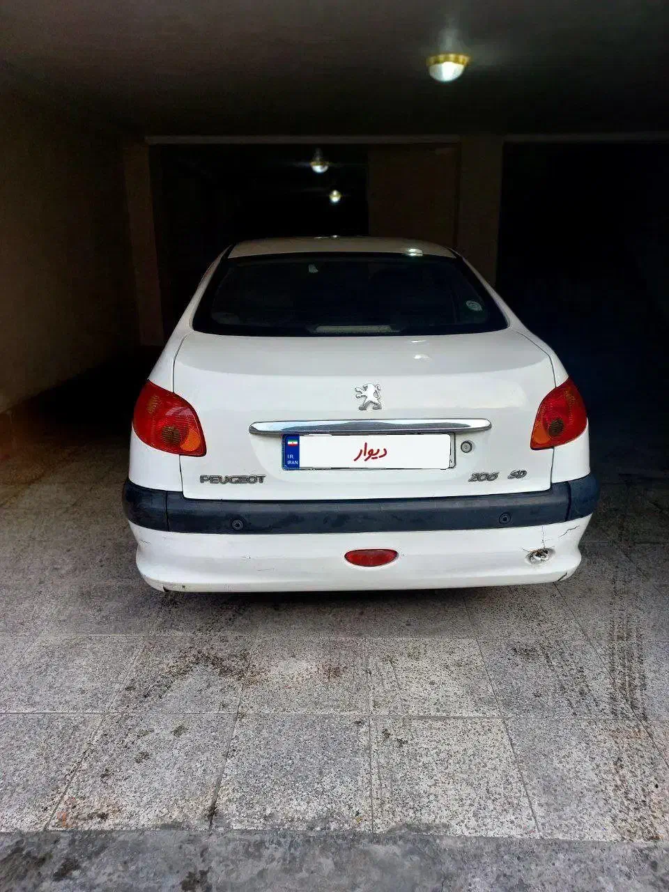 206 اس دی tu5 موتوربزرگ|خودرو سواری و وانت|رشت, باهنر|دیوار