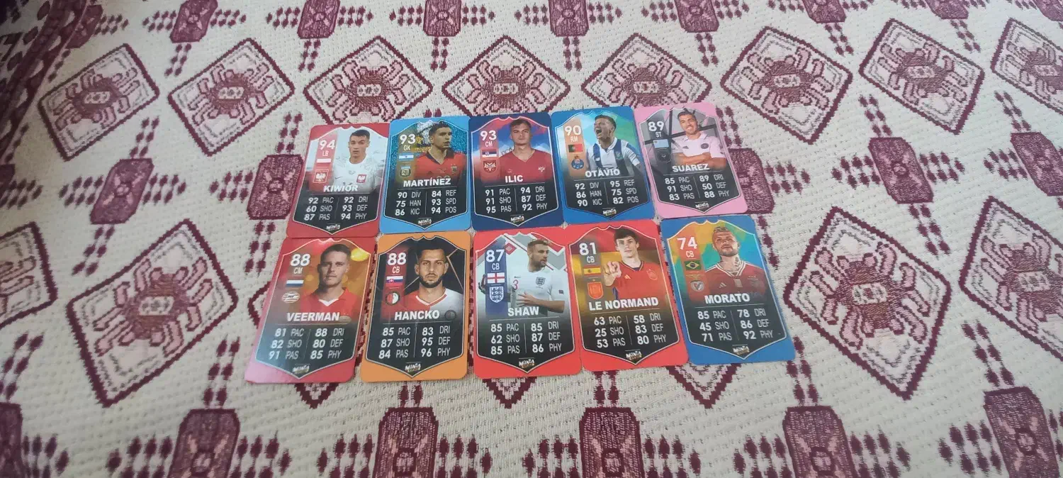 کارت های اف سی و ماینکرفت|اسباببازی|بندر ترکمن, |دیوار