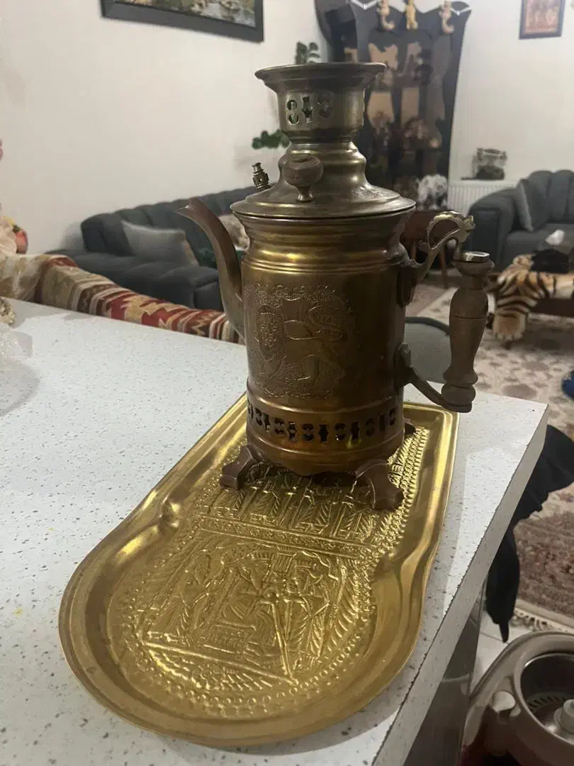 سماور برنجی|سماور، چای‌ساز، قهوه‌ساز|تهران, امام حسین|دیوار