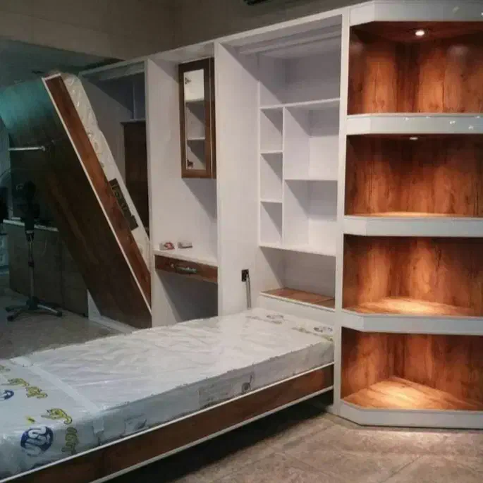 بخش کارهای چوبی و با قیمت تولیدی|تخت و سرویس خواب|رشت, ولکس|دیوار