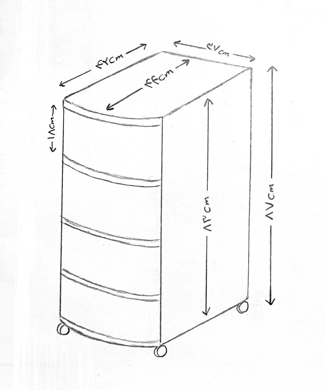 فایل ۴ کشو قفل دار|جاکفشی، کمد، دراور|اصفهان, طامه|دیوار