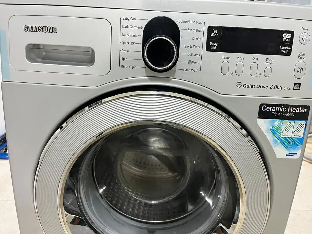 لباسشویی سامسونگ 8 کیلو گیربکسی درب جلو|ماشین لباسشویی و خشک‌کن لباس|تهران, پونک|دیوار