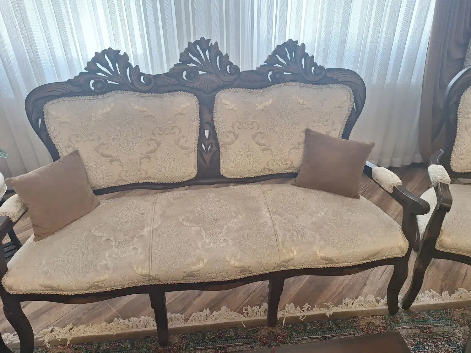 مبل سلطنتی|مبلمان خانگی و میز عسلی|نیشابور, شهرک فرهنگیان|دیوار