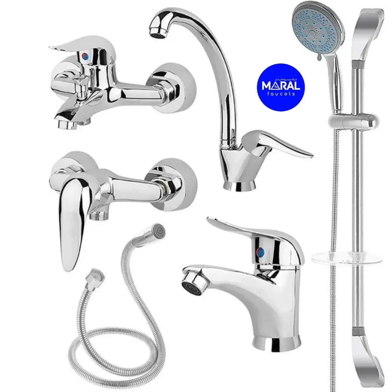 ست6عددی شیرآلات(استاندارد)|مصالح و تجهیزات ساختمان|میبد, |دیوار