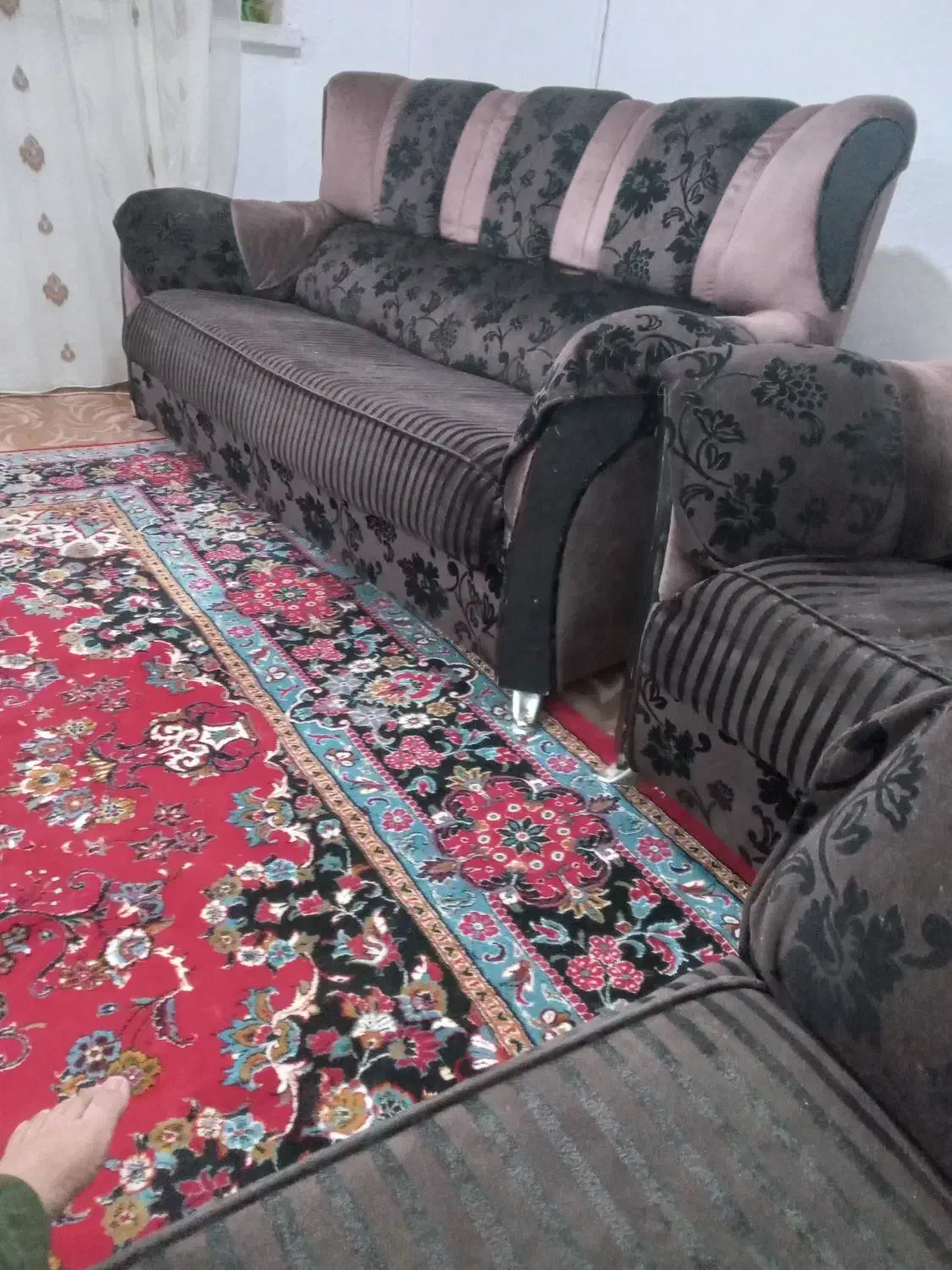 مبل هفت نفره|مبلمان خانگی و میز عسلی|کنارک, |دیوار