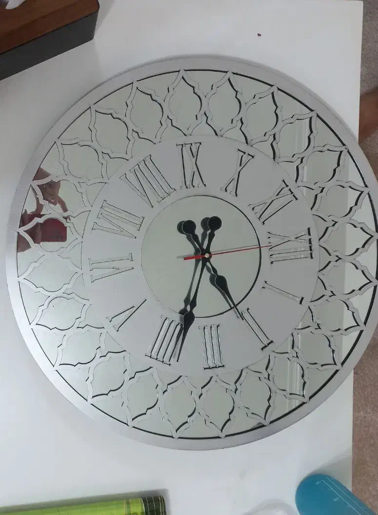 ساعت دیواری آینه ای|ساعت دیواری و تزئینی|اهواز, گلستان|دیوار