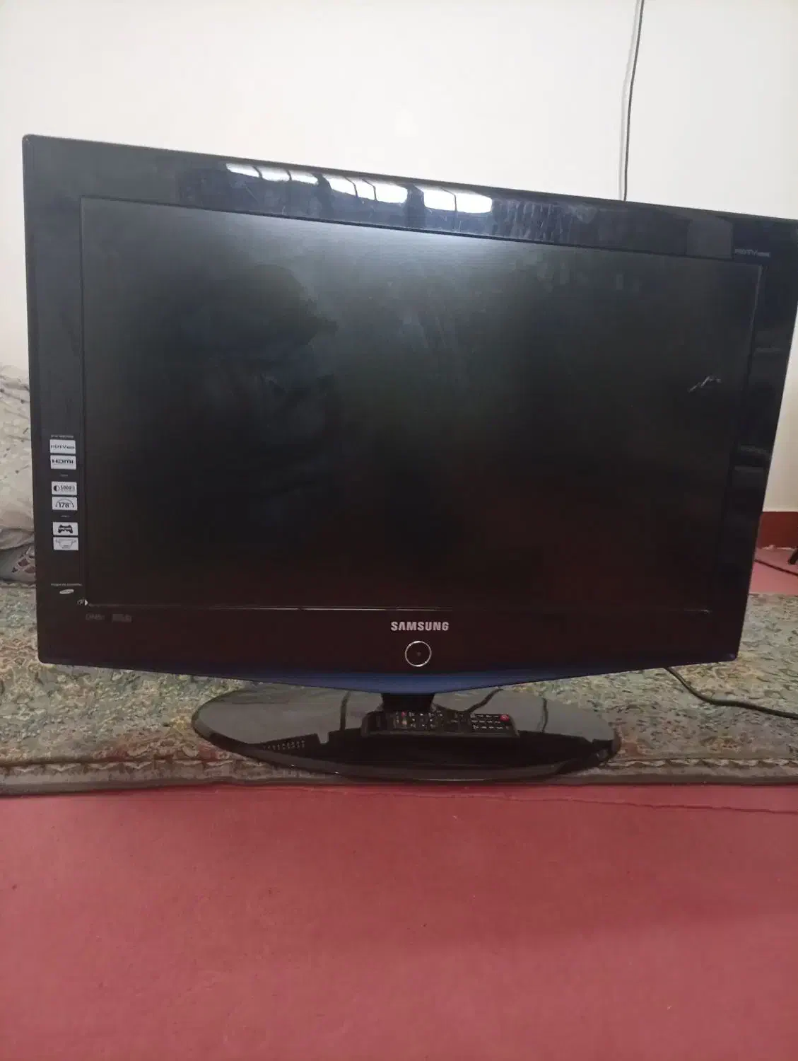 تلویزیون ال سی دی سامسونگ32|تلویزیون و پروژکتور|اهواز, منبع اب|دیوار