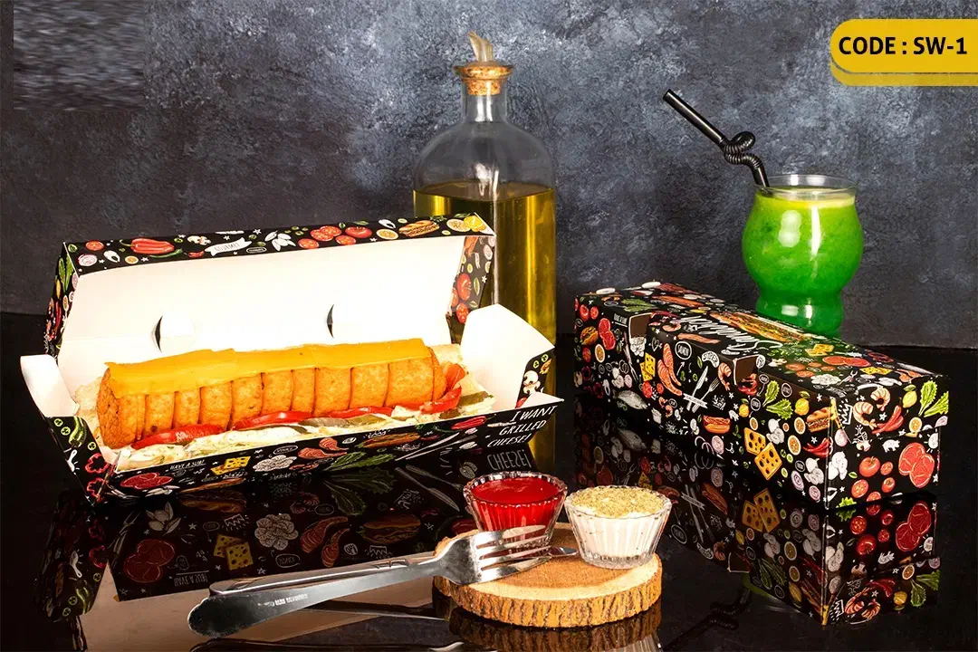 چاپ جعبه فست فودسوخاری سیب هولدر ساندویچ همبر سینی|خدمات رایانهای و موبایل|شیراز, دلجو|دیوار