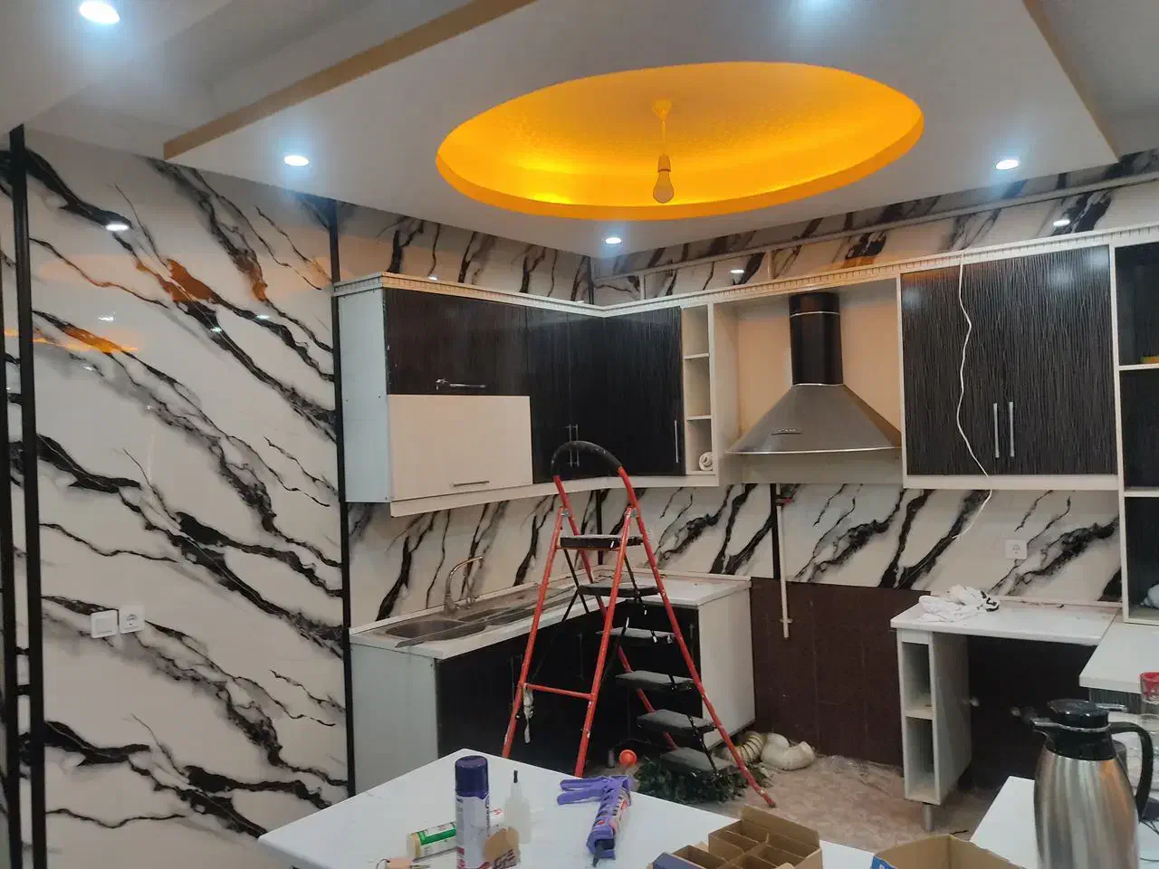 ماربل شیت و ترمووال ترموود سقف کاذب دیوارپوش|خدمات پیشه و مهارت|اهواز, گلستان|دیوار