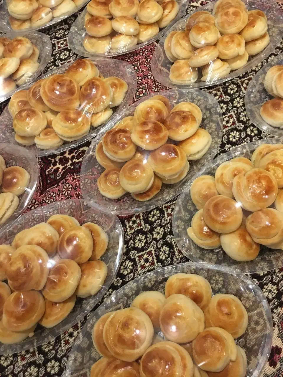 پیراشکی حلزونی سنتی و سوغات ترکمن|خوردنی و آشامیدنی|گنبد کاووس, |دیوار