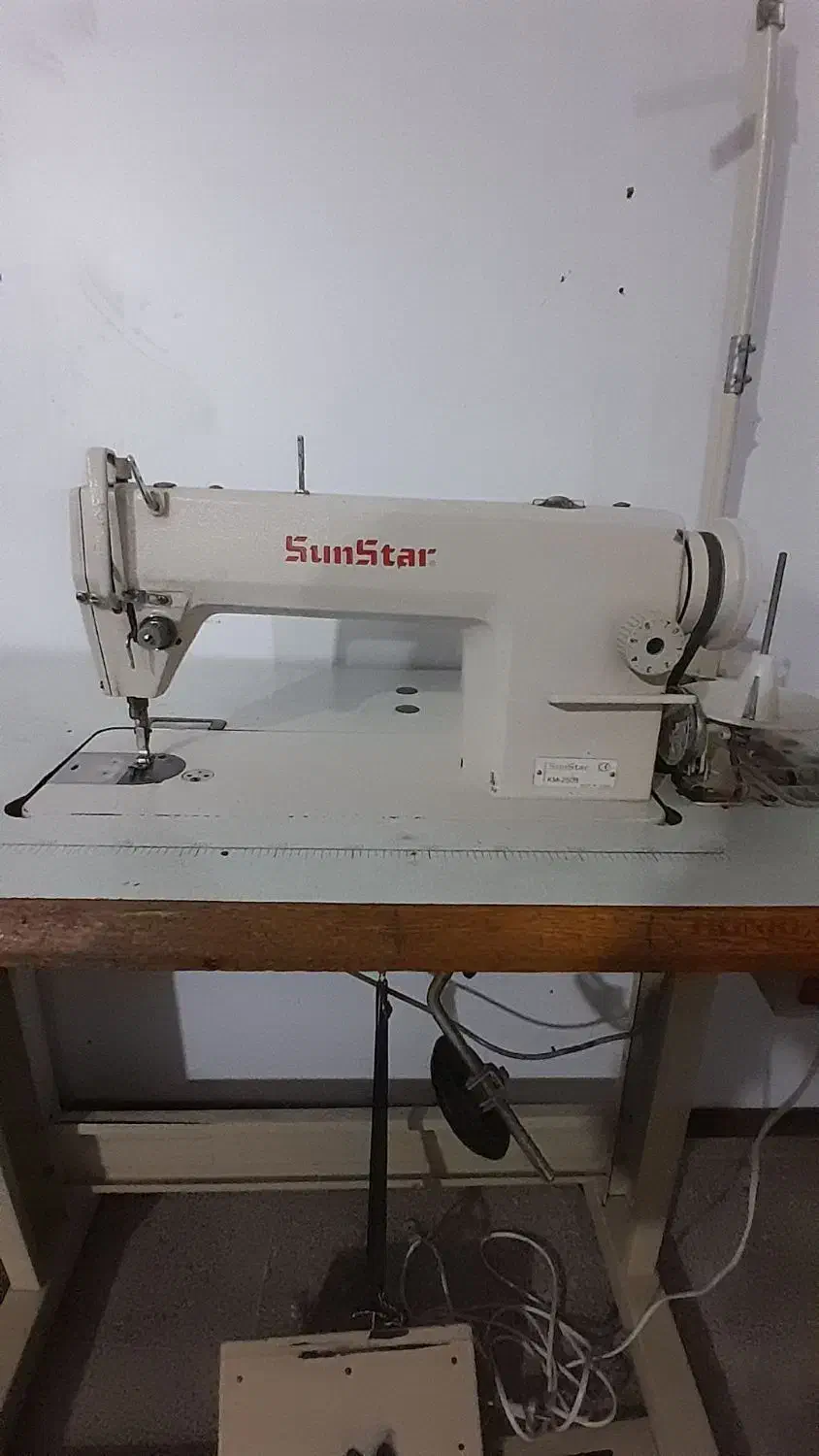 چرخ صنعتی راسته دوز|چرخ خیاطی و ریسندگی|صفادشت, |دیوار