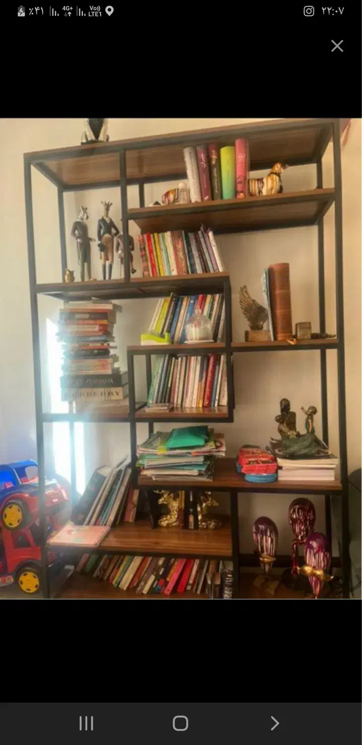 استند فلزی قفسه کتابخانه استند گل(فروشگاه قبادی)|کتابخانه، شلف، قفسههای دیواری|تهران, یافت آباد جنوبی|دیوار