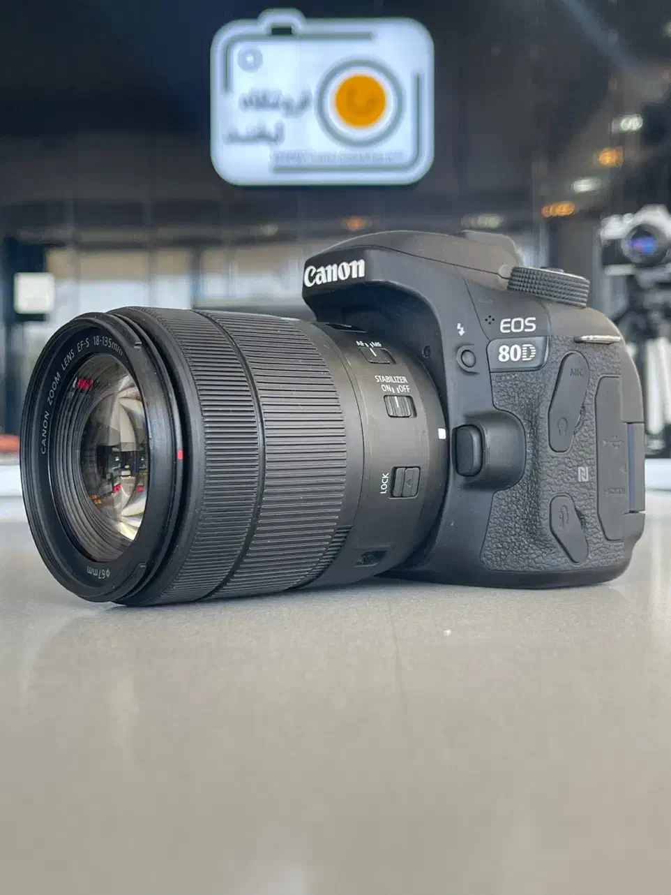 دوربین کنون 80D 90D با لنز 18-135 usm|دوربین عکاسی و فیلم‌برداری|شیراز, چنچنه|دیوار