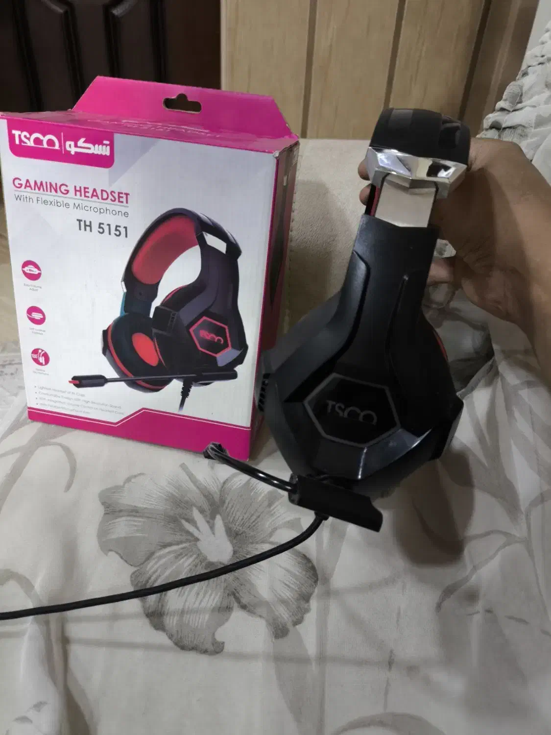 هدفون tscoگیمینگ|لوازم جانبی موبایل و تبلت|کرمان, |دیوار