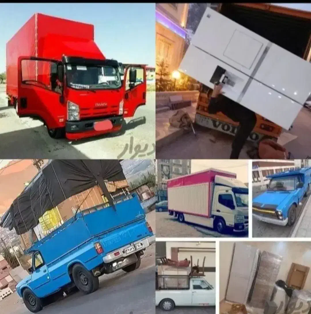 اتوبارباربری وانت بارنیسان خاور کارگرخالی مهرآباد|خدمات حمل و نقل|بومهن, |دیوار