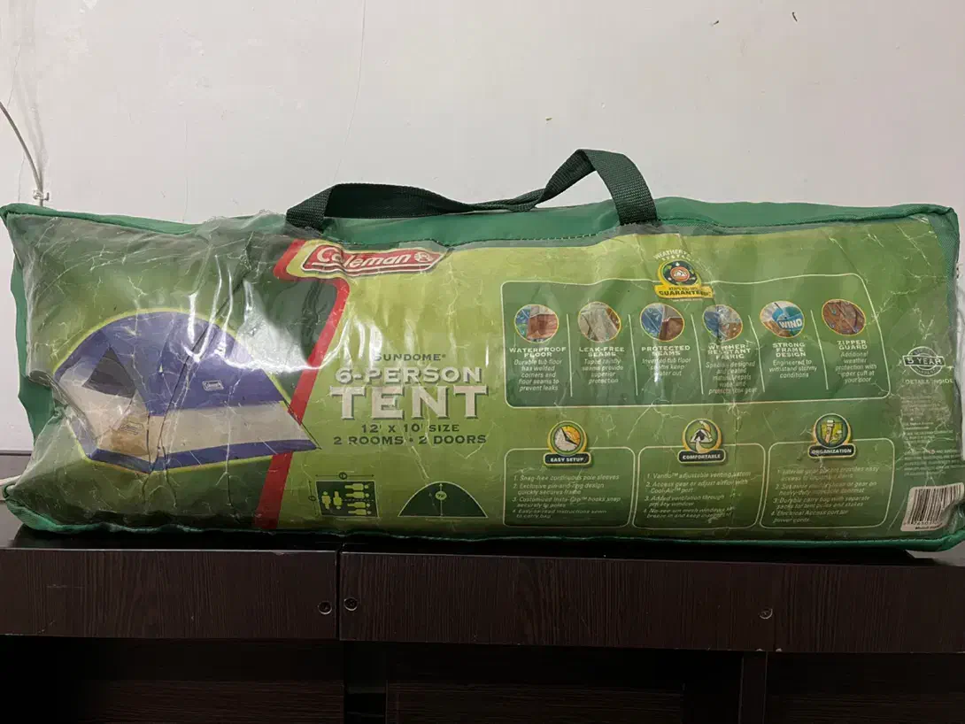 چادر کمپینگ دو خواب 6 نفره برند آمریکایی کلمن|کوهنوردی و کمپینگ|شیراز, اصلاحنژاد|دیوار