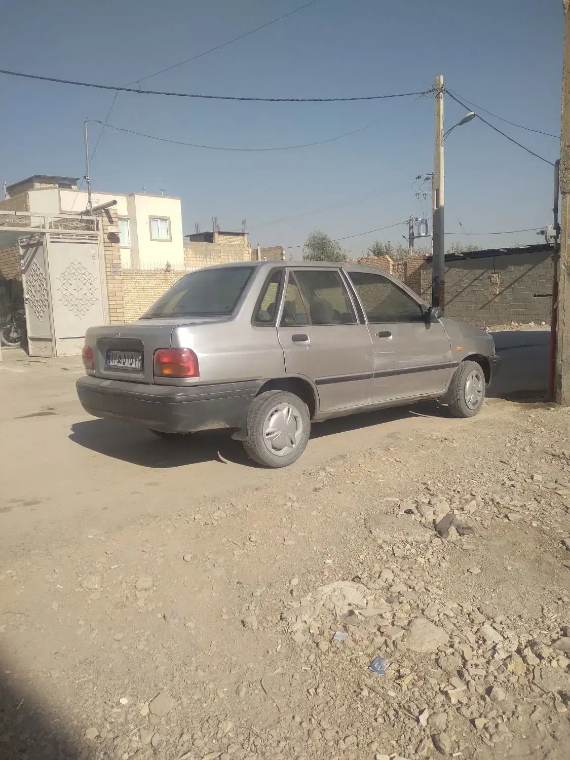 پراید نقره ایی مدل 85سالم سالم تمیز|خودرو سواری و وانت|قهدریجان, |دیوار