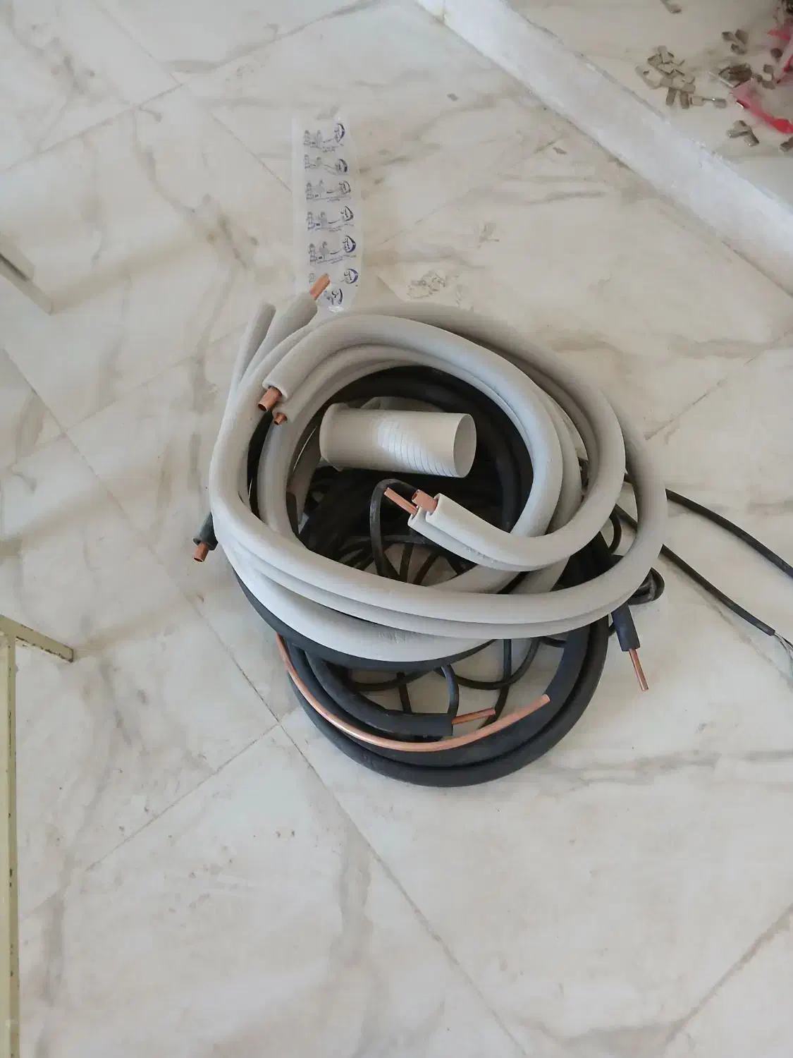 لوله مسی کولر گازی|کولر گازی و فنکوئل|خرمآباد, |دیوار