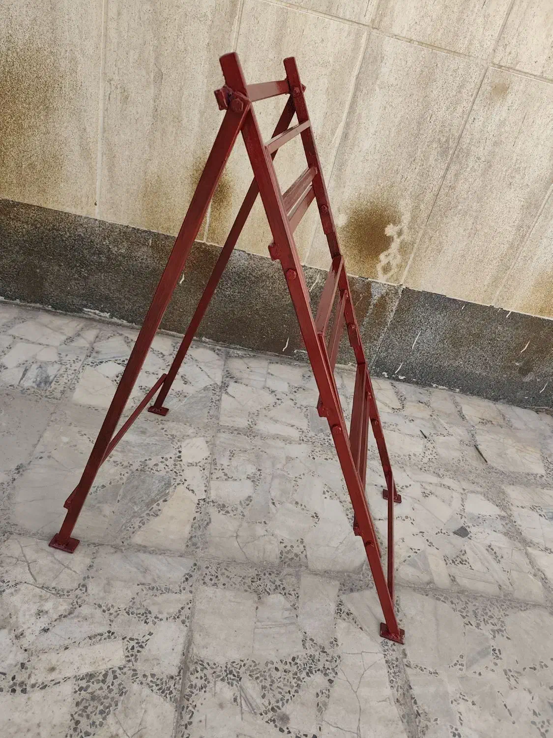 نردبان فلزی تاشو|ابزارآلات|زاهدان, |دیوار