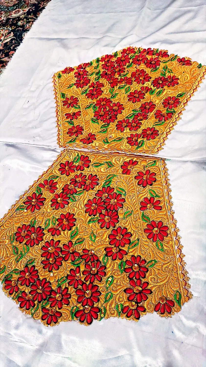 سفارش گلدوزی شلوار و چادر و پیراهن بندری پذیرفته|خدمات پیشه و مهارت|رودان, |دیوار