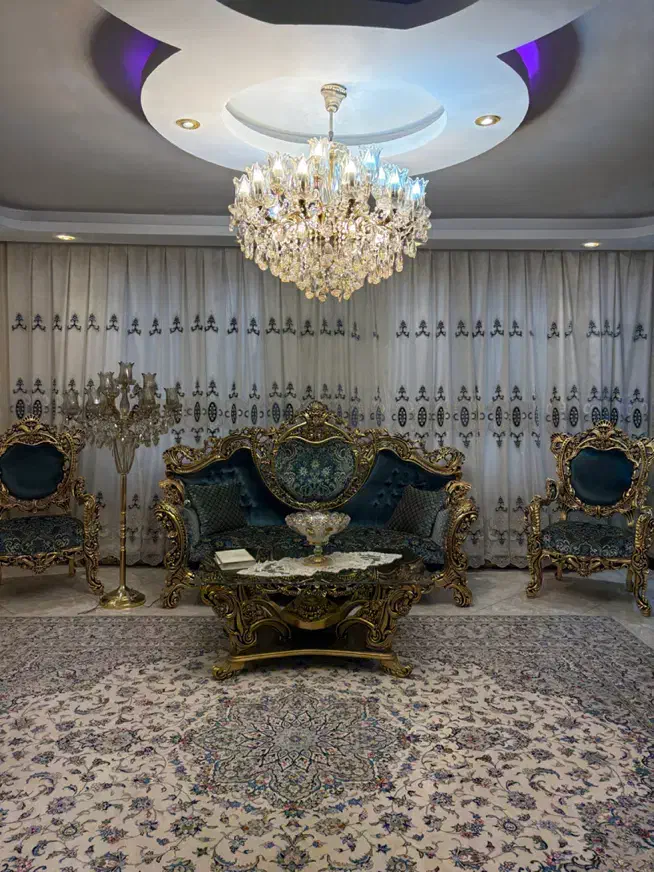 پرده سالن پذیرایی|پرده، رانر، رومیزی|تهران, شهرک ولیعصر جنوبی|دیوار