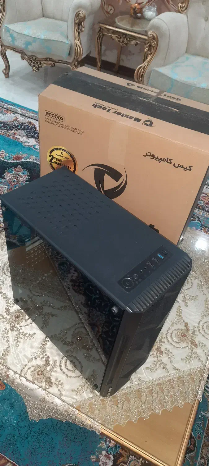 کیس گیمینگ مسترتک هانتر|قطعات و لوازم جانبی رایانه|تهران, گلستان (شهرک راه آهن)|دیوار