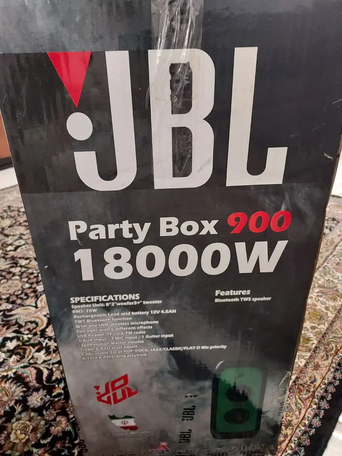 کارتون میکروفن و شارژر jbl|سیستم صوتی خانگی|تهران, شهید اسدی|دیوار