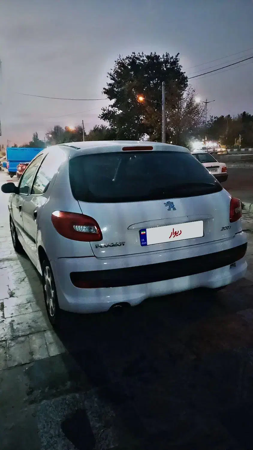 ۲۰۶ تیپ ۵ مدل ۹۳|خودرو سواری و وانت|قوچان, |دیوار