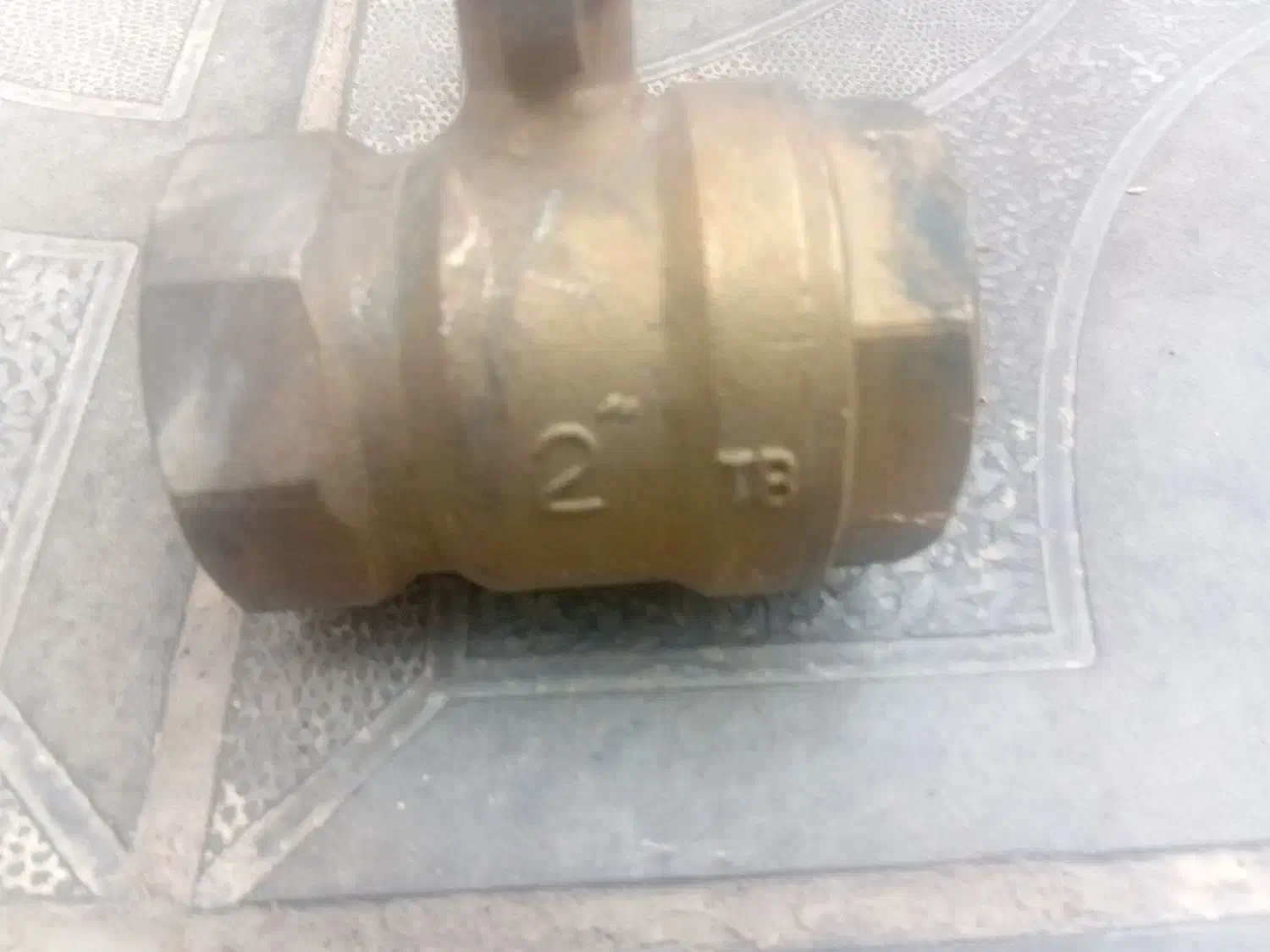 شیر فلکه 2اینچ دسته گازی برنجی|ابزارآلات|شاندیز, |دیوار