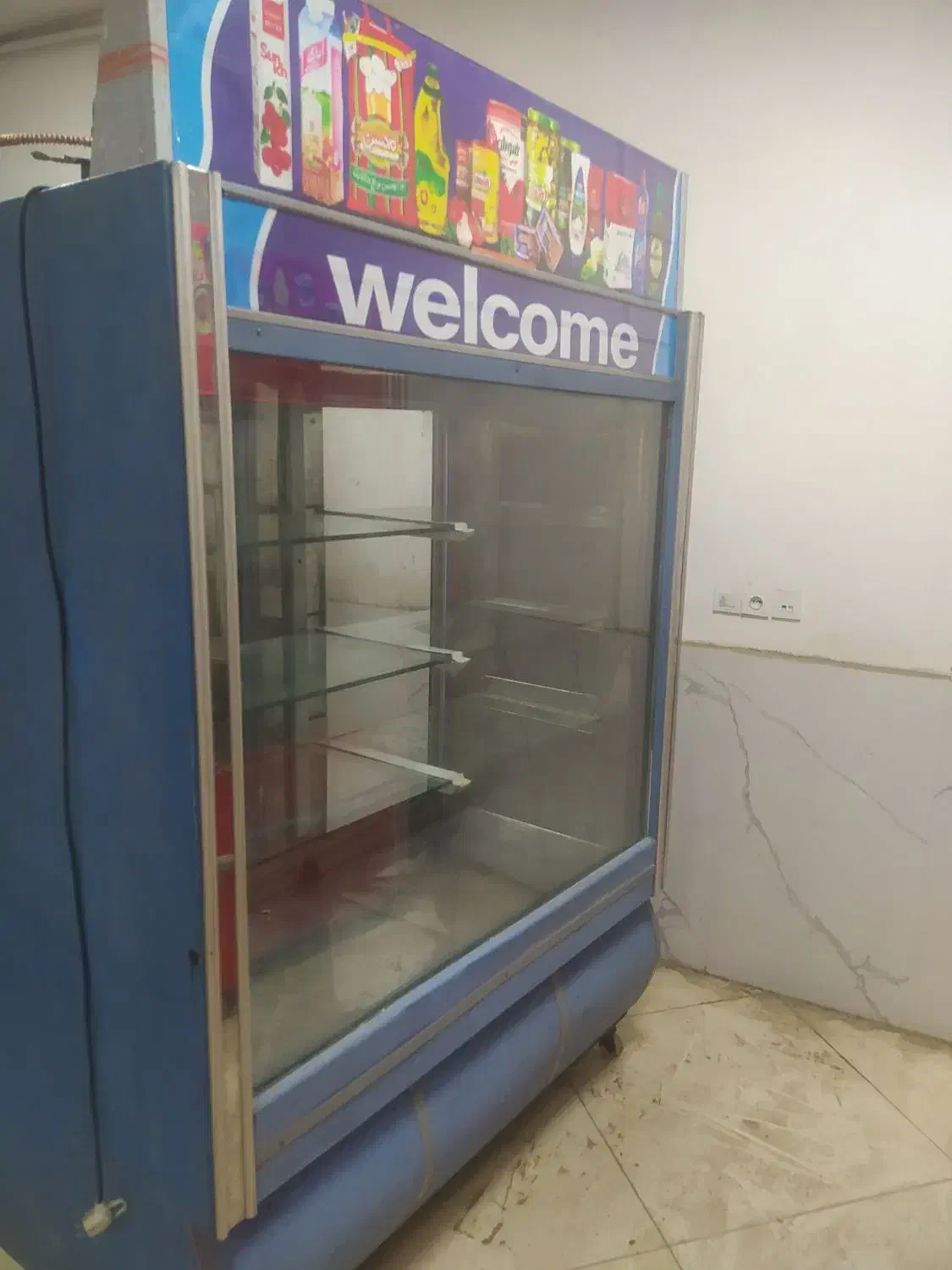 یخچال یک و نیمی ویترینی|فروشگاه و مغازه|ملایر, |دیوار