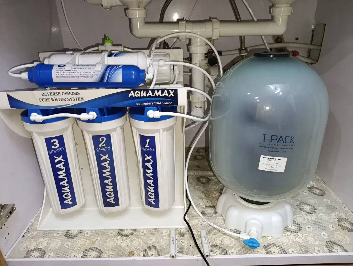 راه اندازی و پرداخت در محل تصفیه آب خانگی|آبسردکن و تصفیه آب|همدان, |دیوار