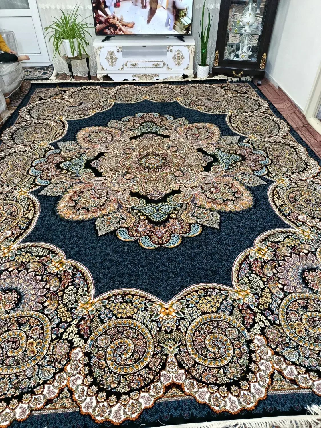 فرش ۱۲متری|فرش|قزوین, |دیوار