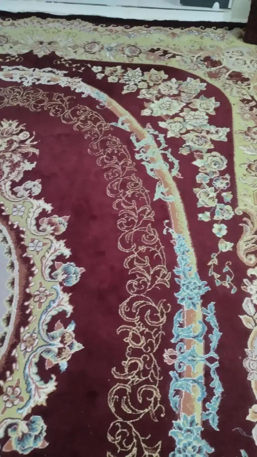 فرش تمیز کارکرده|فرش|میان جلگه, |دیوار