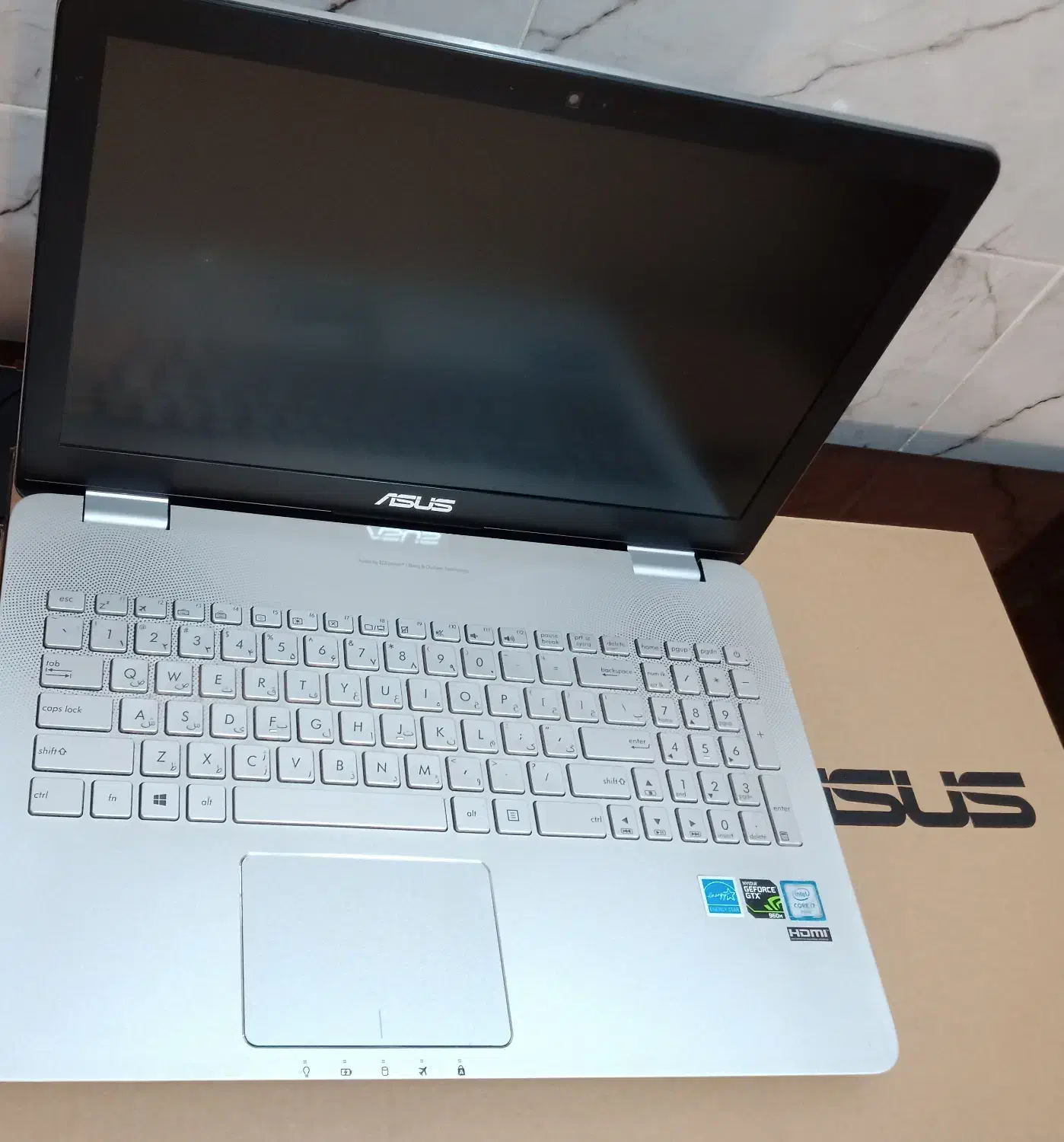 ASUS N551V CORE I7 6700HQ + NVIDIA GTX 960 4GB|رایانه همراه|تبریز, |دیوار
